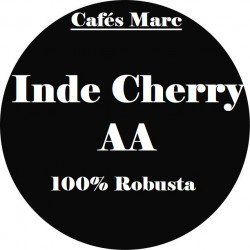 Café robusta des Indes Cherry AA moulu Piston - Cafés Marc depuis 1945