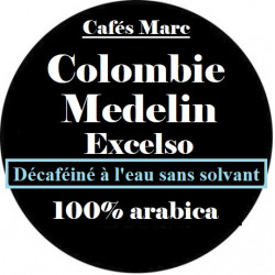 Café Décaféiné à l'eau Colombie Excelso Moulu Expresso - Cafés Marc depuis 1945