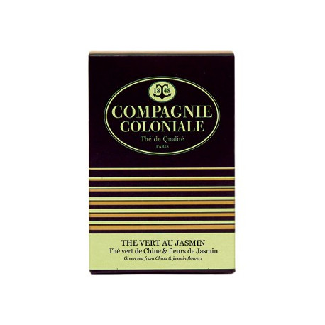 Thé vert au jasmin en sachets pyramide berlingo compagnie coloniale